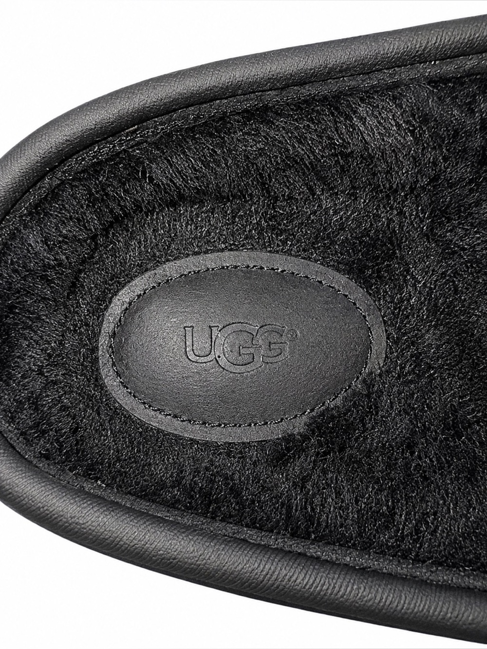 UGG Cottage Clogs Black Suede Slip-On Shoes – Size 8 Cozy Fall Fashion - Picture 3 of 6
